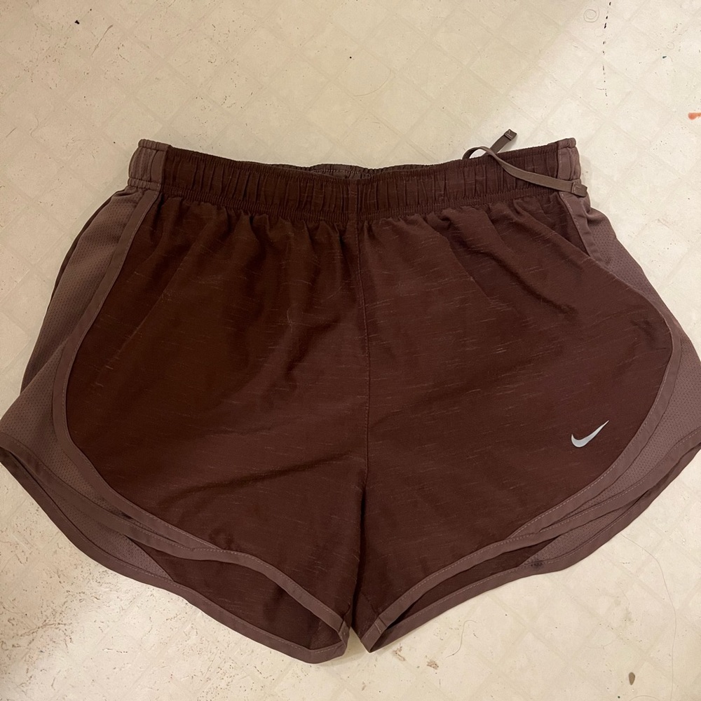 Brown Nike shorts